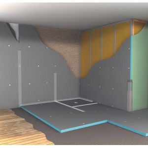 Wedi Panelen bouwplaat 1250x600x4