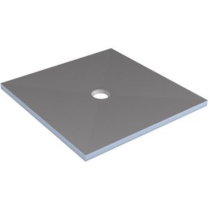 Wedi Fundo Primo Douchevloerelement 150x150cm Centrale afvoer