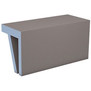 Wedi Sanoasa zitbank 1 - recht Afmeting 120cm