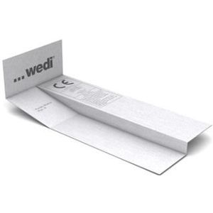 Wedi Afdichting afschot voor Riolito Neo en Plano Linea Hoogte 75mm Rechts douchevloer 1.800x900mm