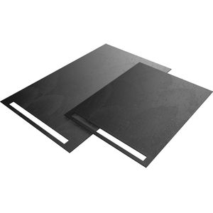 Wedi Fundo Top Riolito Carbon Zwart Afmeting 160x100cm