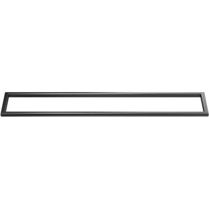 Wedi Fundo Gootkader - RVS Metallic Black Lengte 80cm