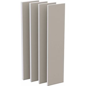 Noviboard Badkamerplaat 130x60cm - 4mm dik