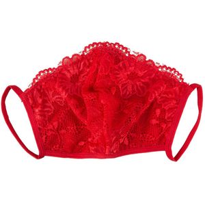 Mondmasker met Kant - Rood