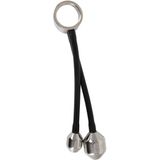 Penisring „Cock ring & Ass plugs“ mit 2 schweren Plug-Gewichten