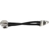 Penisring „Cock ring & Ass plugs“ mit 2 schweren Plug-Gewichten