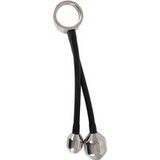 Penisring „Cock ring & Ass plugs“ mit 2 schweren Plug-Gewichten