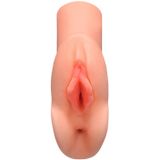 PDX Dubbele Stroker - 2-in-1 Realistische Masturbator (Naturel)