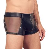 Pants im Mattlook mit seitlichen Netzeinsätzen