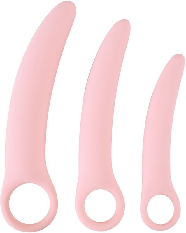 3-teiliges Dildo-Set 'Vaginal Trainers“ | vaginales & anales Dehntraining Sweet Smile 1 St