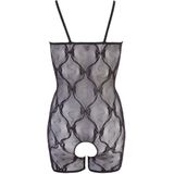 Catsuit ouvert plus Armstulpen