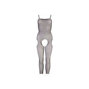 Mandy Mystery Lingerie – Erotische Catsuit met Open Kruis Voor Een Onvergetelijke Indruk – Maat S/M – Zwart