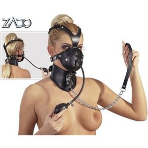 Lederen Hoofd Masker