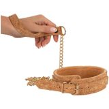 Vegan Fetish Halsband met riem