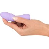 Minivibrator lila mit Spiralrillen