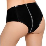 Zwarte Lak Slip