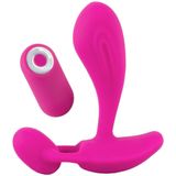 SWEET SMILE 2 SPOT VIBRATOR met Afstandsbedieng - G Spot en Clitoris