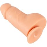 Realistixxx Big Dong With Suction Cup - Realistische Dildo met Zuignap - Huidskleur - 24 Cm.