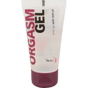 Just Play -  Orgasm Stimulerende Muntolie Gel 50ml