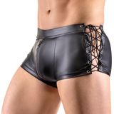 Svenjoyment - Matte Boxershort met Zijveters (Zwart) - L