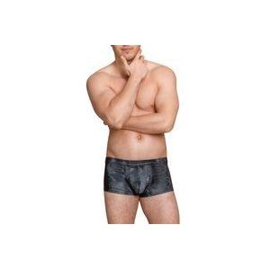 Pants in mattglänzender Schlangenhaut-Optik