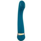 Hot n´cold vibrator Verwarmde Vibrator met Afgevlakte Top - Waterbestendig Verkoelend en Verwarmde Vibrator met 7 Standen en Verhitting tot 43 graden - Oplaadbaar en Waterbestending Ontwerp 22 cm