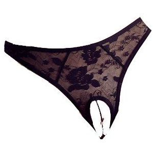 Cottelli Collection Lingerie Spitrio Parel, S, zwart