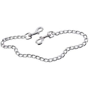 ZADO - Bondage BDSM Schakel Ketting met Karabijn Haken voor Gehoorzaamheid – Zilver