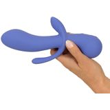 AWAQ.U Vibrator 01 Triple Stimulatie Flexibele Vibrator voor Clitoris G-spot en Anaal - Krachtige Vibraties met 10 Standen - Oplaadbaar en Watervast Ontwerp 22 cm