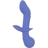 AWAQ.U Vibrator 02 G-spot en Clitoris met Flexibele Kop - Hoogwaardige Vibrator met Brede Stop en 2 Aparte Motoren - Waterdicht en Eenvoudig in Gebruik 22 cm