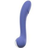 AWAQ.U-vibrator 03 Diepe Trillingen Vibrator voor G-spot en P-spot - Anaal Vibrator met Sterke Vibraties - Licht Gebogen Vibrator met 10 Standen en Waterdicht Ontwerp 22 cm