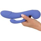 AWAQ.U Vibrator 04 G-spot en Anaal Stimulator - Ideaal Gebogen G-spot Vibrator met Krachtige Motor - Anaal Vibrator met Zijdezachte Structuur en 10 Vibratiestanden 22 cm