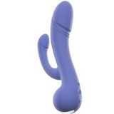 AWAQ.U Vibrator 04 G-spot en Anaal Stimulator - Ideaal Gebogen G-spot Vibrator met Krachtige Motor - Anaal Vibrator met Zijdezachte Structuur en 10 Vibratiestanden 22 cm