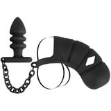 Peniskäfig mit Analplug