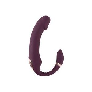 Javida Bendable Nodding Tip Vibrator met Buigbare Clitoris Stimulator - Gspot Knikkende Vibrator Zijdezacht en Krachtig - Oplaadbaar en Watervast Ontwerp 19 cm