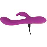 Rabbitvibrator mit Klopf-Funktion