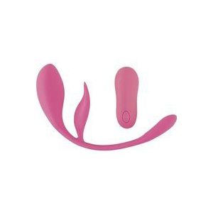 Vibro-Ei „RC Double Pleasure Love Ball“ mit Klitorisvibrator