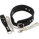 Bad Kitty Kraag en riem van silicone