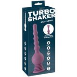 Analvibrator „Turbo Shaker Anal Lover“ mit federndem Saugfuß