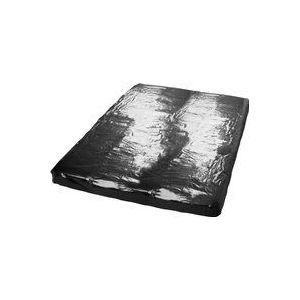 Fetish Collection – Glossy Vinyl Bed Laken voor Erotische Natte Spellen in Bed -200 x 230 cm – Zwart