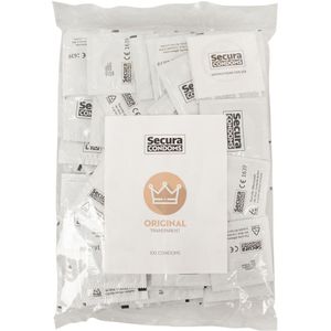 Secura Original 100pcs bag - De Klassieker - Grootverpakking Condooms 100 stuks Secura Normaal