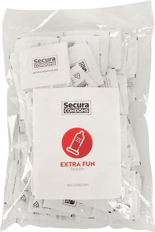 Secura Extra Fun Condooms - 100 Stuks