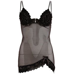 Cottelli Collection Lingerie jurk, 80B/M, zwart
