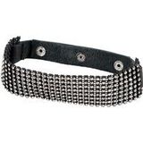 Bad Kitty – Sprankelende Halsband Voor de Stijlvolle Slaaf Verstelbaar - Zwart