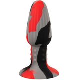Analplug „Tricolour Butt Plug“ mit Saugfuß