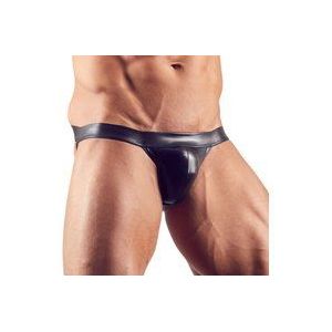 Wetlook Jockstrap - Zwart