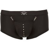 Piratenboxer (zwart) - M