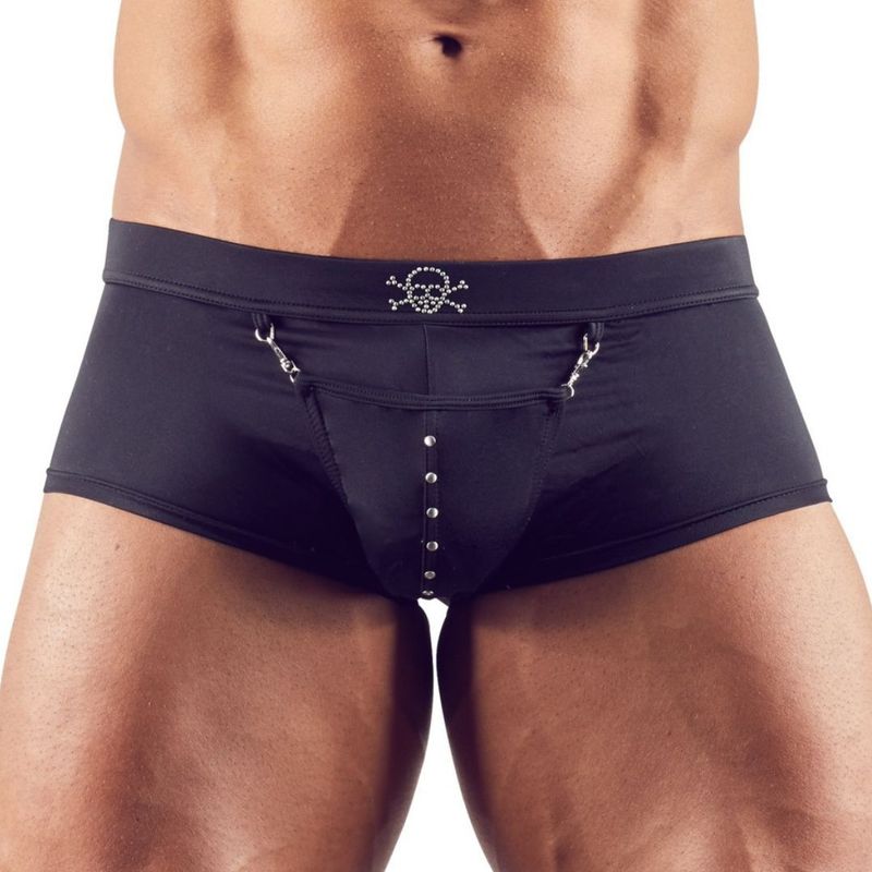 Piratenboxer (zwart) - XL
