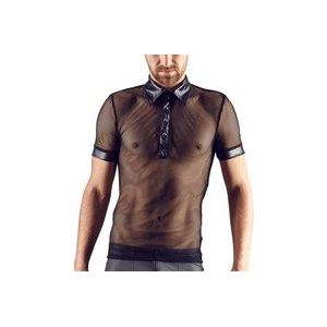 Svenjoyment Grove Visnet Shirt met Wetlook Elementen