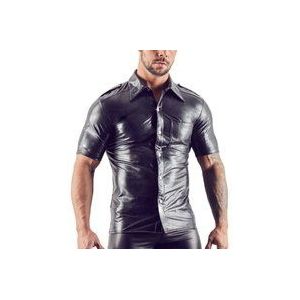 Shirt aus Lederimitat